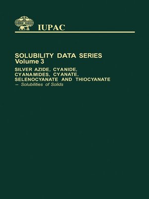 cover image of Silver Azide, Cyanide, Cyanamides, Cyanate, Selenocyanate and Thiocyanate